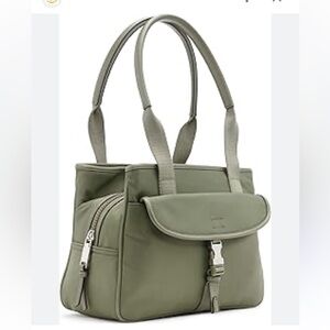 Calvin Klein Olive Green Satchel